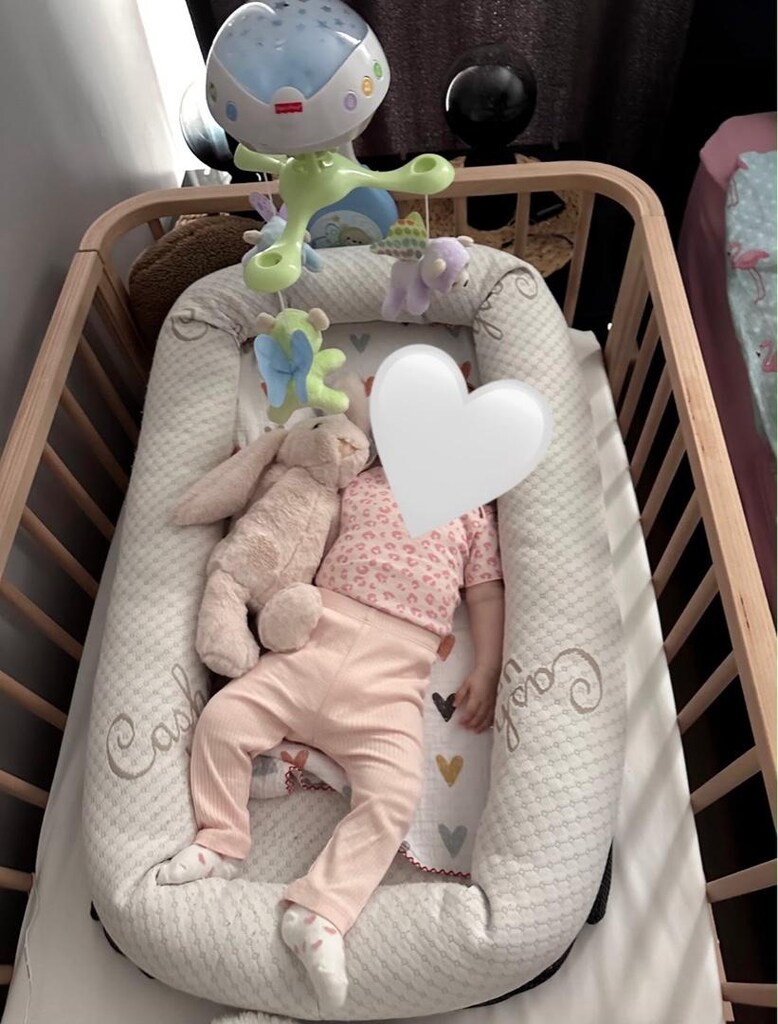 Ege baby ahşap 4in1 beşik + uyku seti - 9