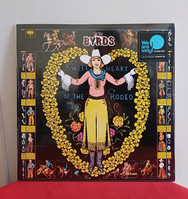 THE BYRDS SWEETHEART OF THE RODEO SIFIR AMBALAJINDA LP PLAK