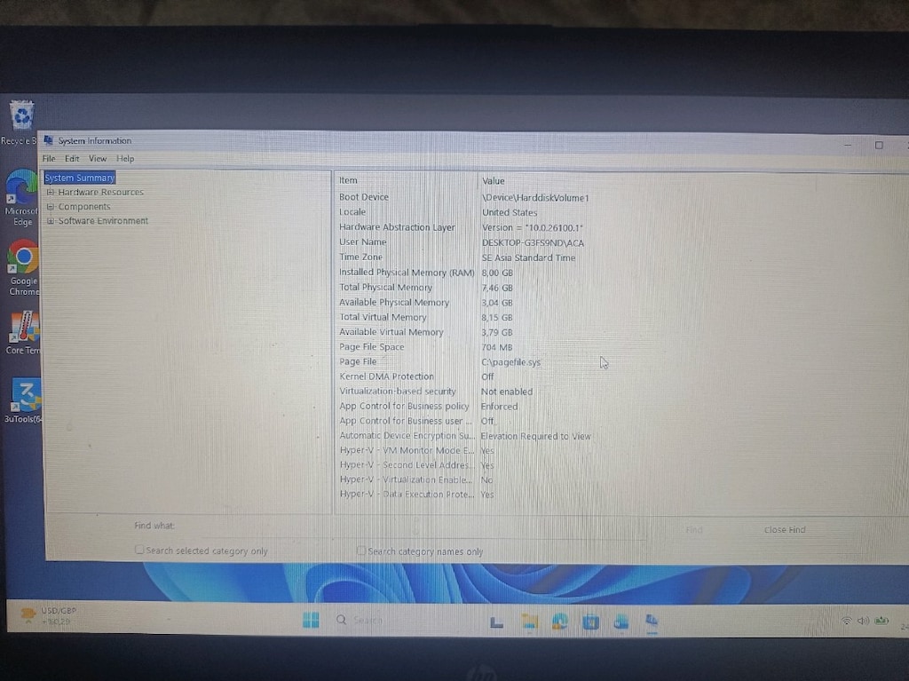 HP laptop - 4