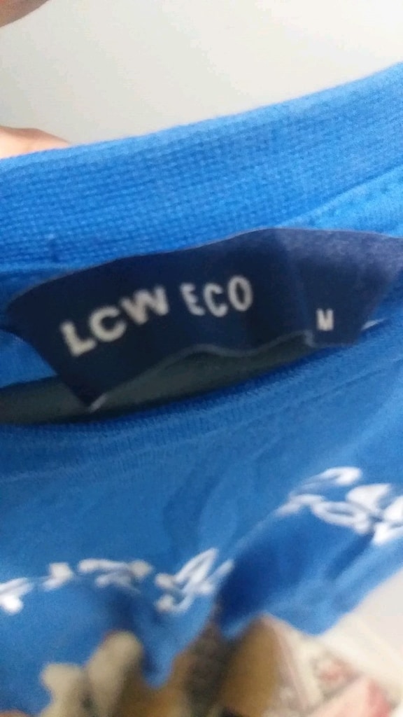 LCW ECO M Beden Mavi Tişört - 2