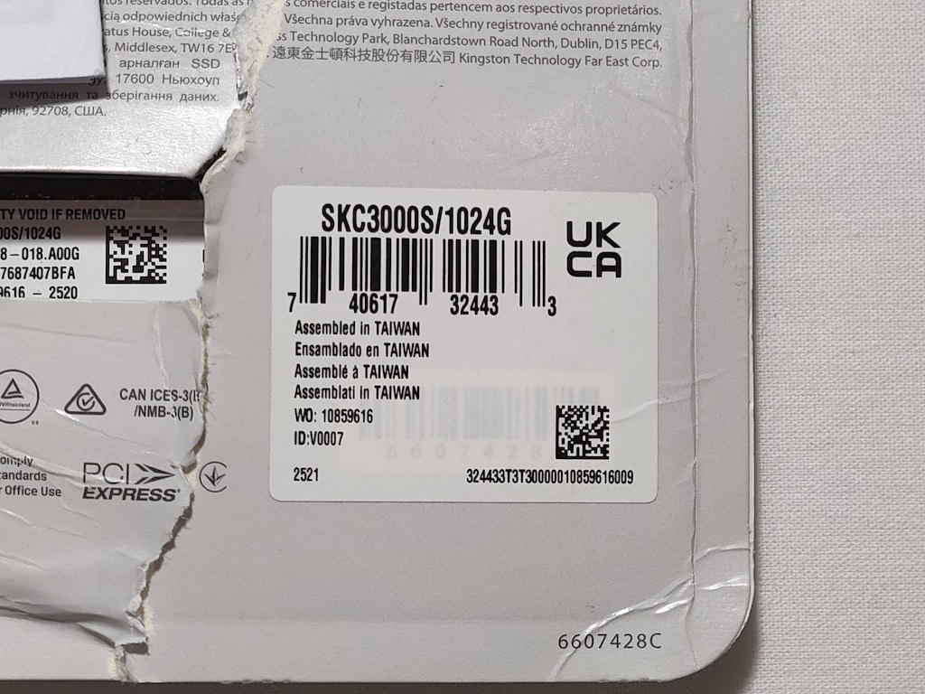 Kingston KC3000 1TB - SAĞLIK %100 - 5
