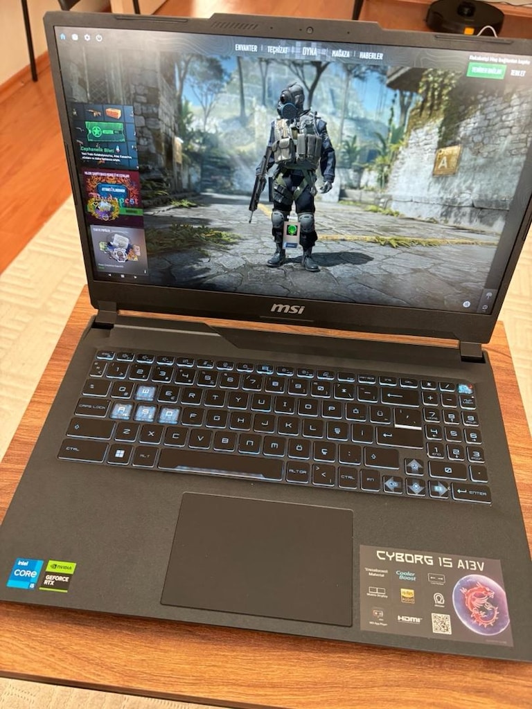 rtx 4060 msi dizüstü pc sıfır gibi - 2