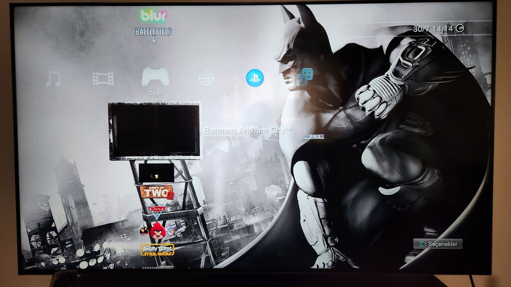 PS3 Süper Slim 500 GB, 43 Popüler Oyunlu, Çift Kollu Tertemiz - 18