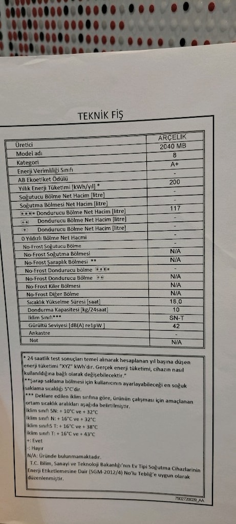 Arçelik | 4 Çekmeceli Derin Dondurucu - 9