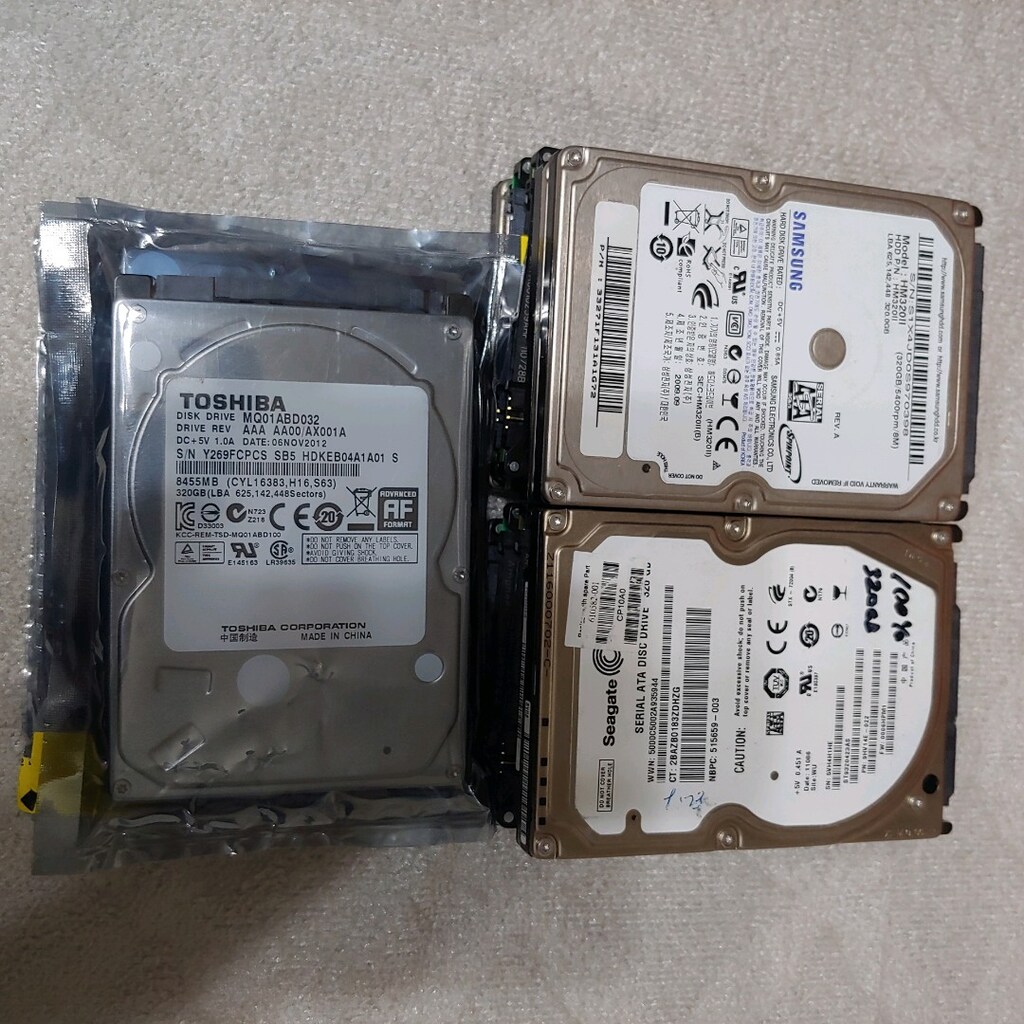 27 ADET 2.5" LAPTOP HDD SATA2 5400RPM - 2