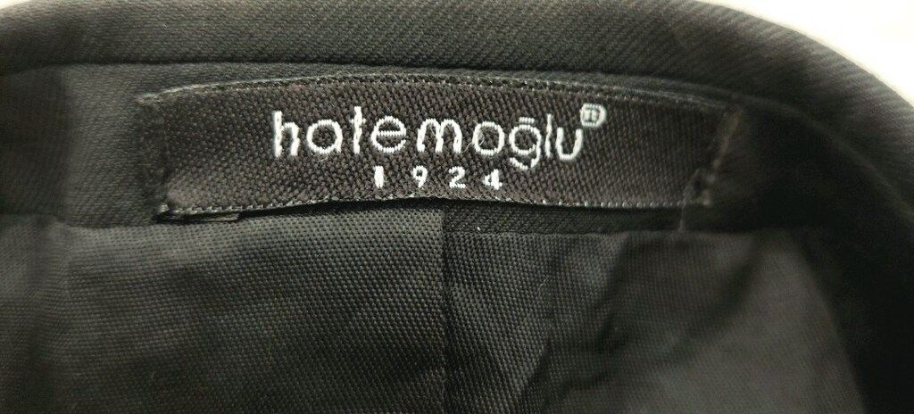 HATEMOĞLU 1924 Siyah Yünlü blazer ceket - 10