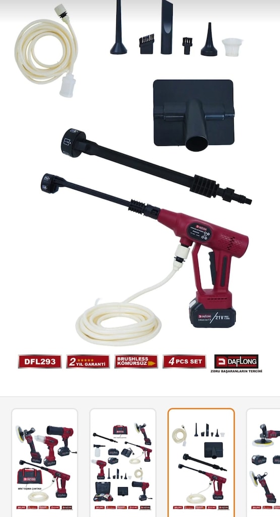 ARAÇ YIKAMA 4 LÜ SET - 4