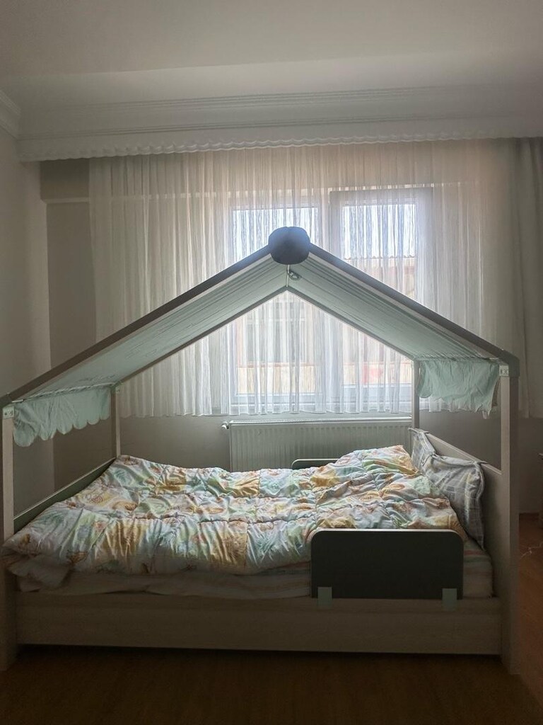 Çilek Montes Karyola +Yatak+ 2 adet korkuluk - 5