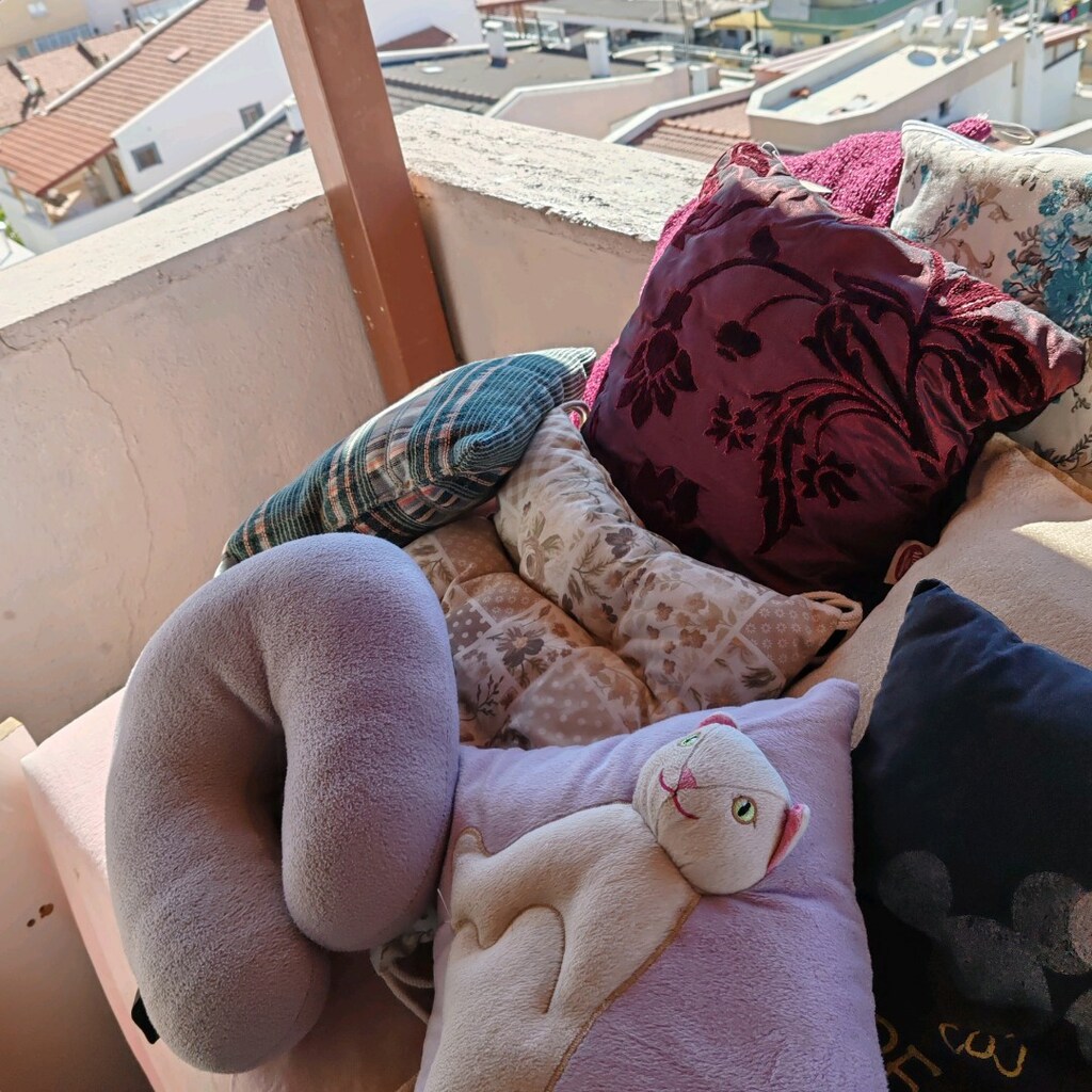 Her cesit battaniye yastık yorgan tül perde - 15