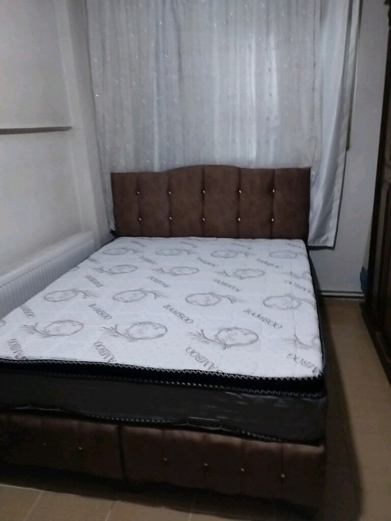 UYGUN FİYATA ŞOK KAMPANYA! ÇİFT KİŞİLİK SIFIR BAZA BAŞLIK YATAK - 5