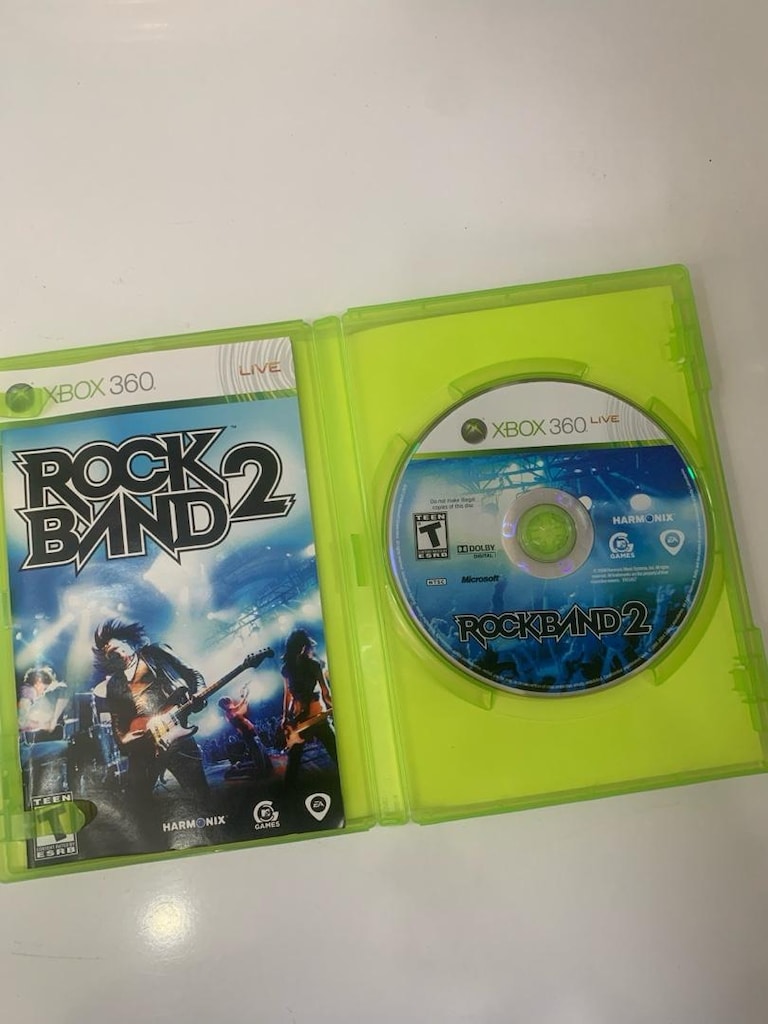 rockband 2 xbox 360 orjinal oyun cd dvd 2.el - 3