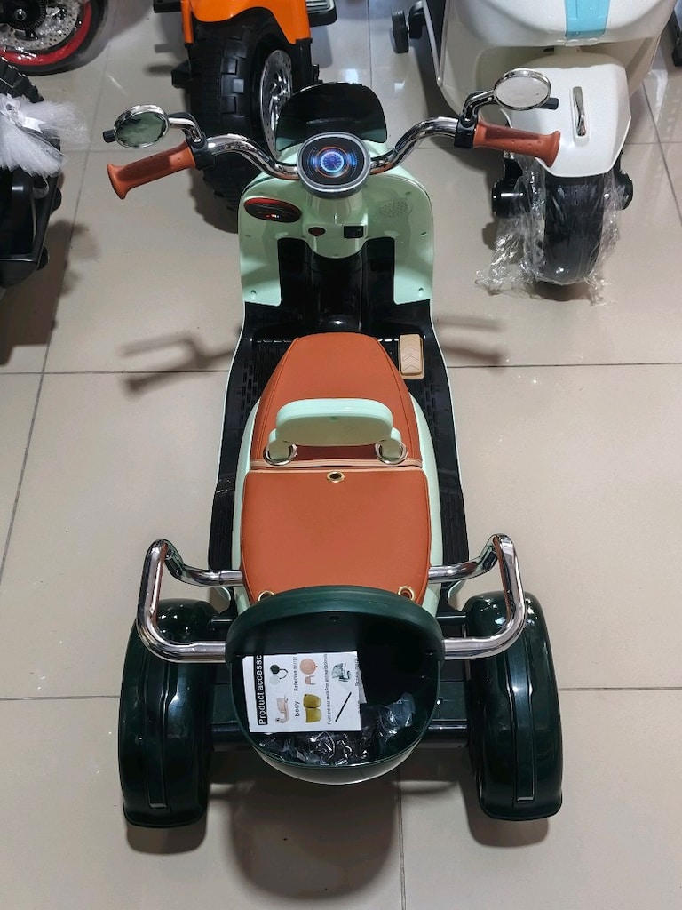 YENİ ÜRÜN 2026 2 KİŞİLİK VESPA 12+12 KUMANDALI&MANUEL AKÜLÜ ARABA SCTR - 7