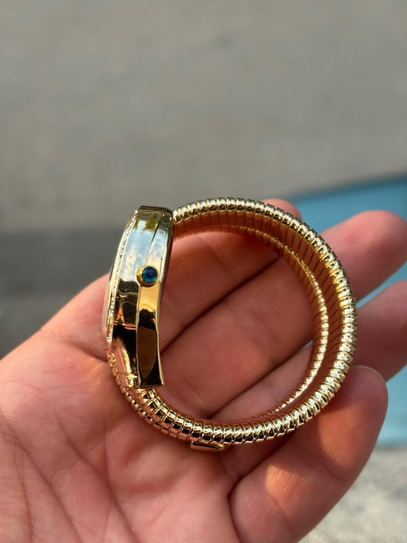 Bvlgari Serpenti Taşlı Çelik Kadın Kol Saati - 3
