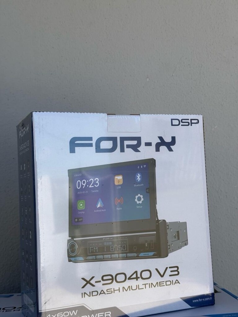 FORX X-9040 v3 İNDASH TEYP SIFIR GARANTİLİ KAPALI KUTU - 2