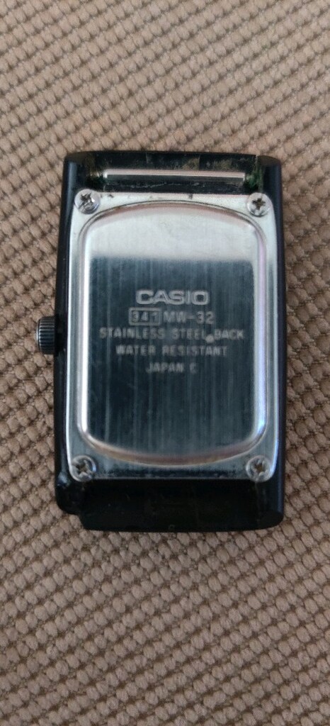 Vintage Casio Quartz - Water Sports - MW-32, Module 341. - 2