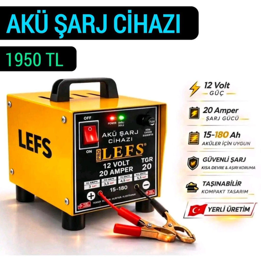 AKÜ ŞARJ CİHAZI