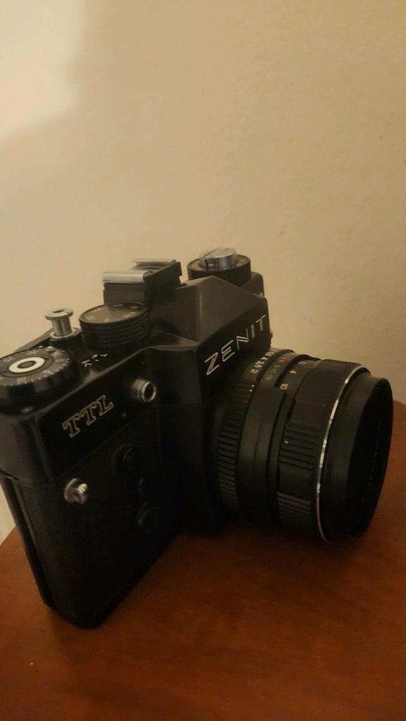 Zenit TTL 35 mm fotograf makinasi. - 4