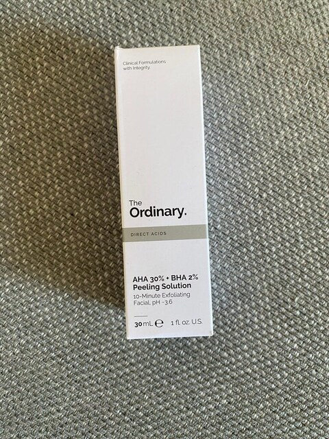 The Ordinary AHA 30% + BHA 2% Peeling Solution