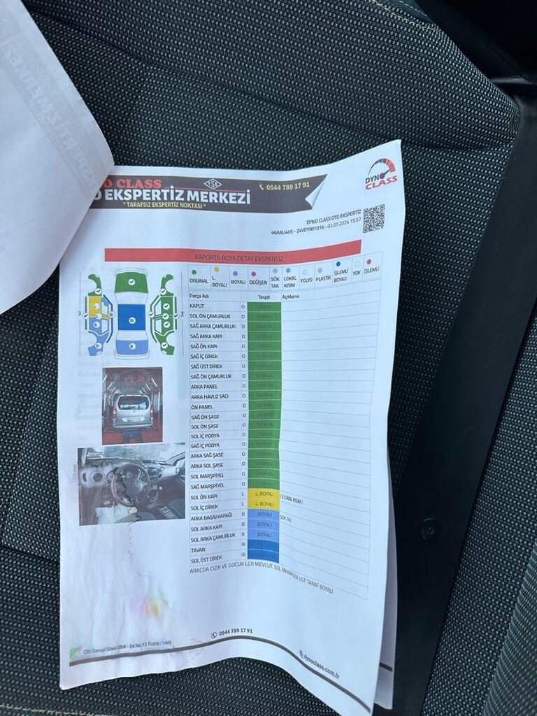 2017 berlingo 1.6 HD multispace çok temiz tavan boyalı memeurdan - 5