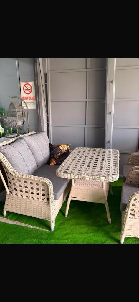 aleminyum Rattan bahçe takımı - 6