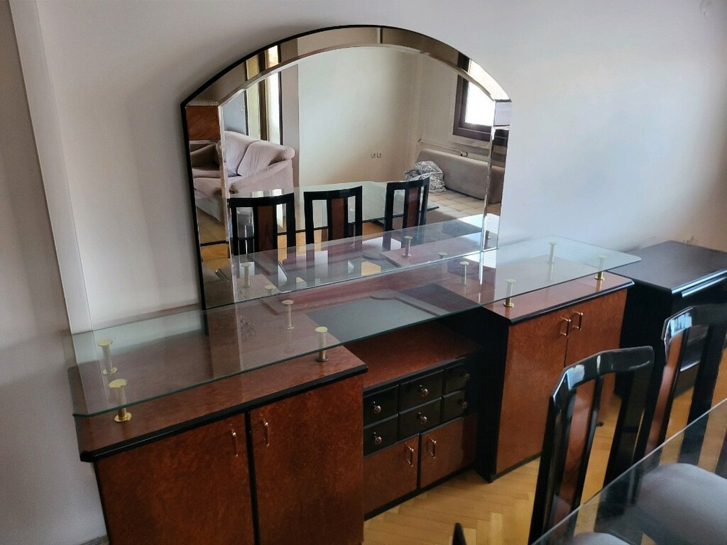 Salon cam masa, camlı büfe, Aynalı konsol - 3