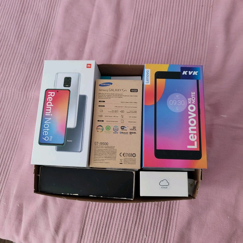 Boş telefon kutuları & hurda cep telefonları - 4