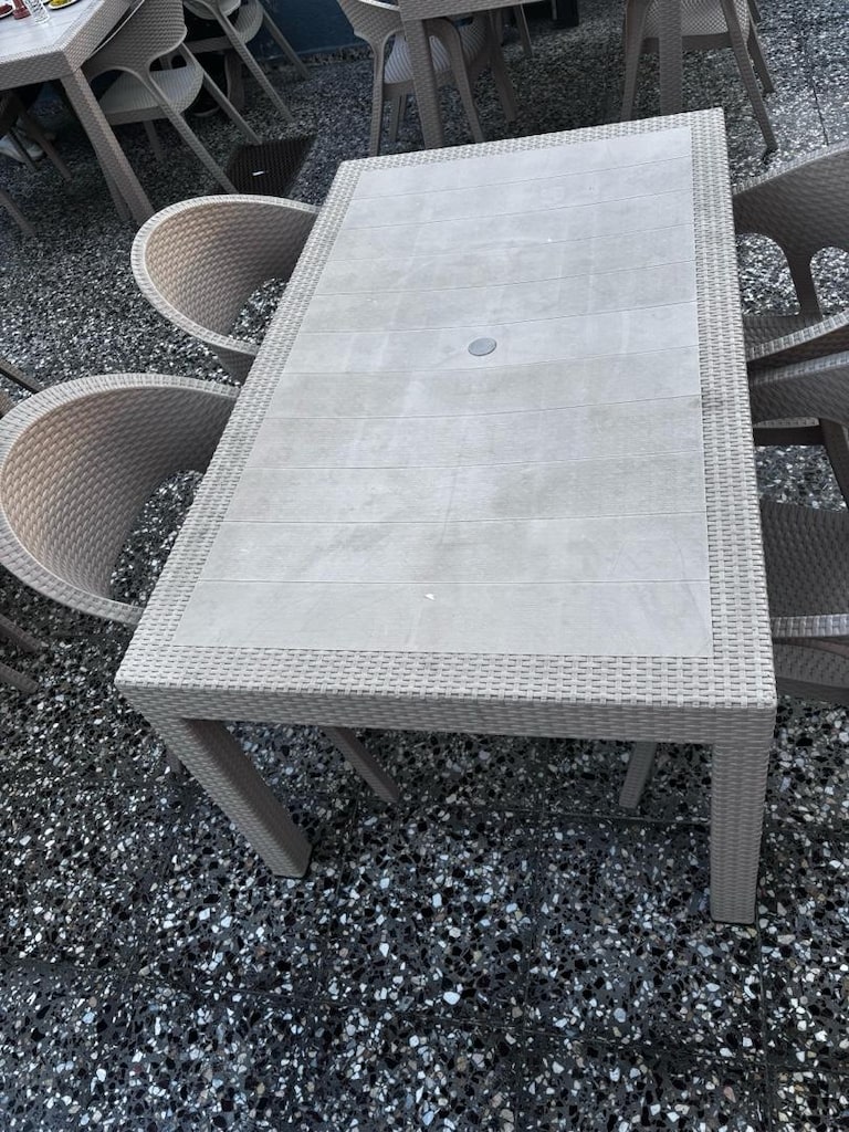 Rattan masa sandalye takımı - 2