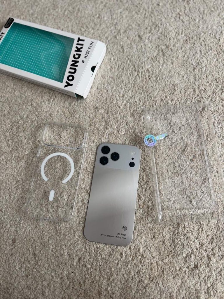 youngkit şeffaf iphone 17 pro max telefon kılıfı - 4