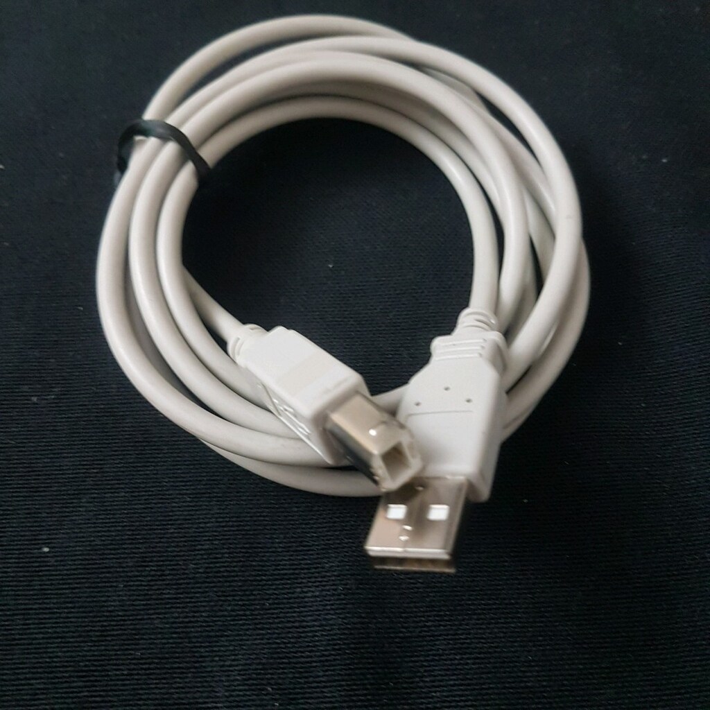 1 adet 1.5 Metre USB Yazıcı Kablosu Hp- Canon-Brother Printer Kablosu,