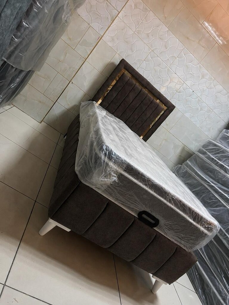 Tek kişilik baza başlık yatak - 4