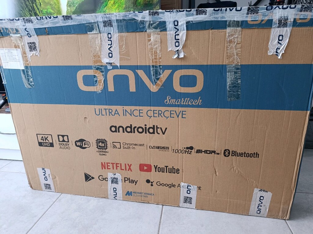 ONVO 4K ULTRA UHD ULTRA İNCE ÇERÇEVE ANDROİD TV 50 İnç (SMARTTETCH) - 6