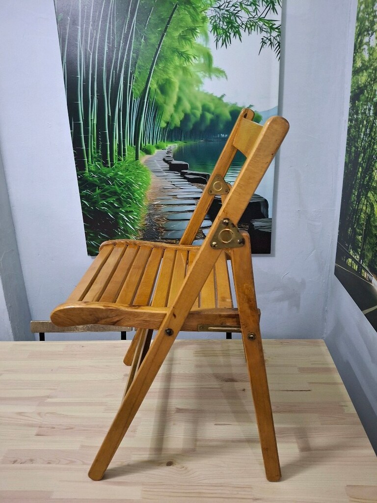 katlanır ahşap sandalye - 6