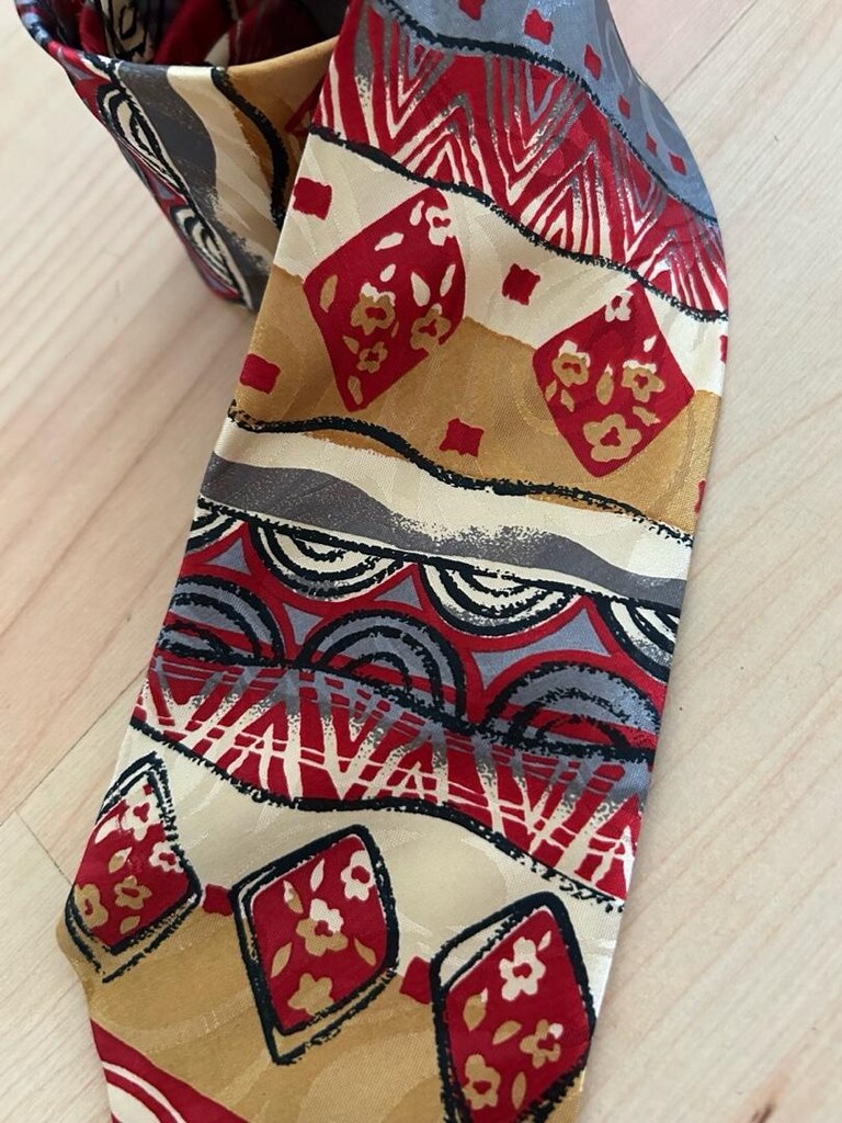 italyan Marka İpek Kravat - 3