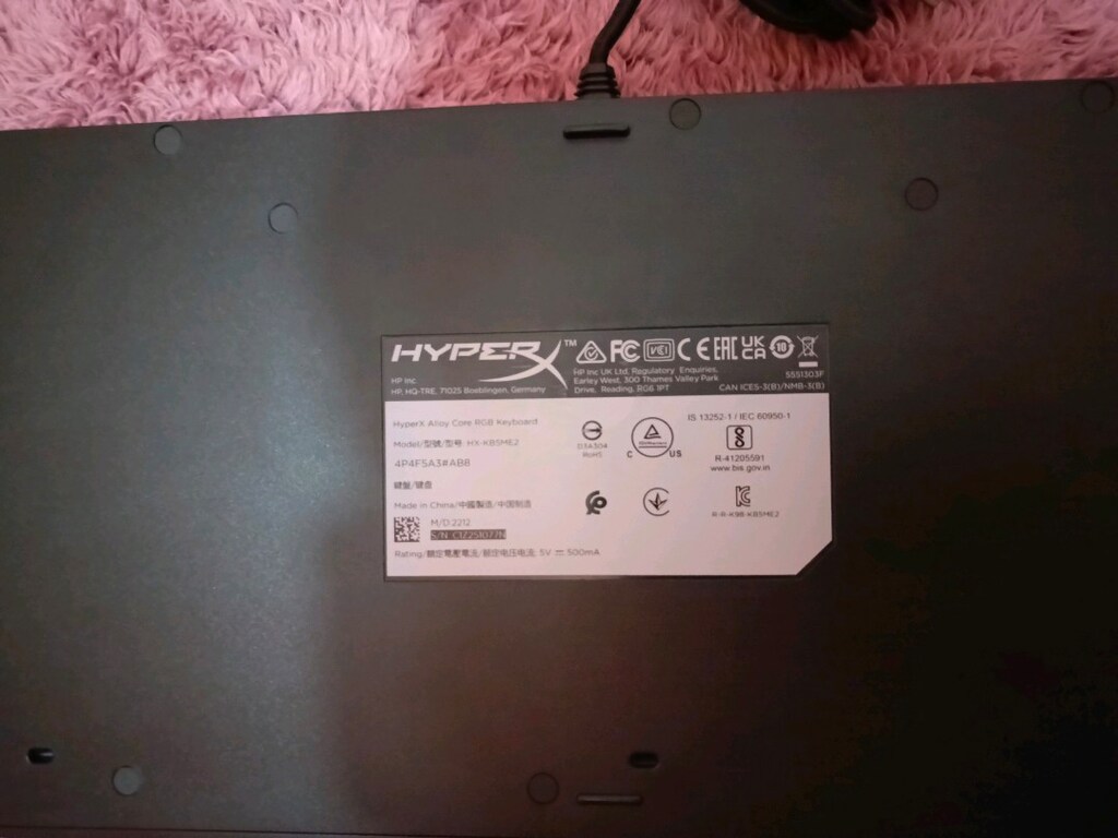 Hyperx Alloy Core RGB Membran Klavye - 3