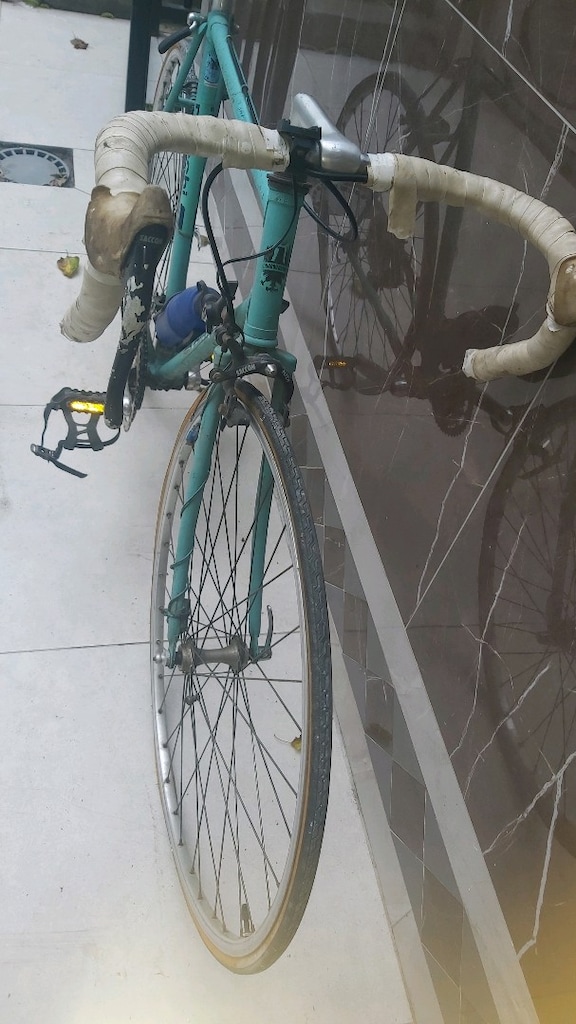Bianchi 28 jant vitesli yarış bisikleti klasik - 4