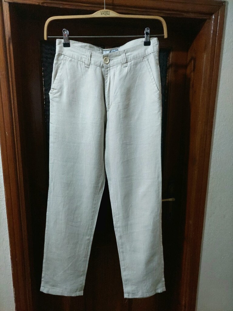 LeeCOOPER keten görünüm yazlık pantolon