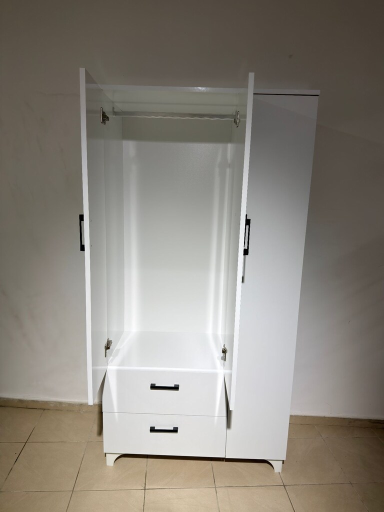 İmalattan 3 Kapaklı Elbise Dolabı - 3
