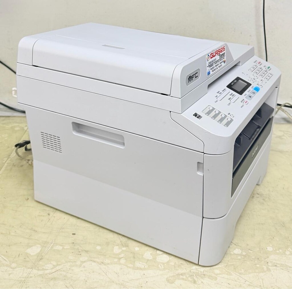 Yazıcı Brother 7360 çok fonksiyonlu lazer Fotokopi tarayacı faks - 8