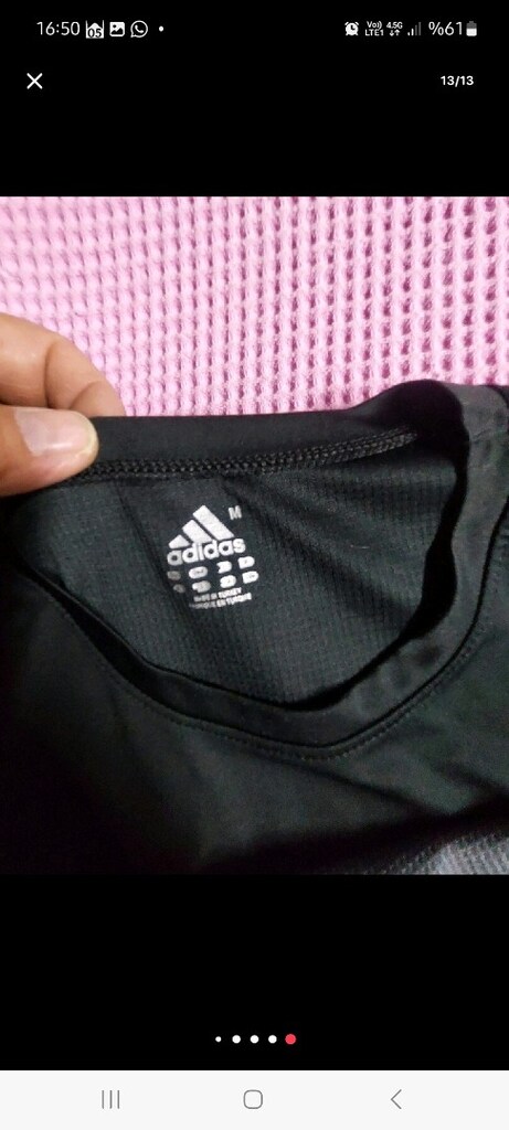 Lotto forma tişört. M beden. Adidas marka da var resimlere bakınız. - 20
