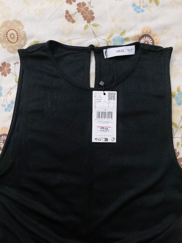 Mango Püsküllü Elbise - 8