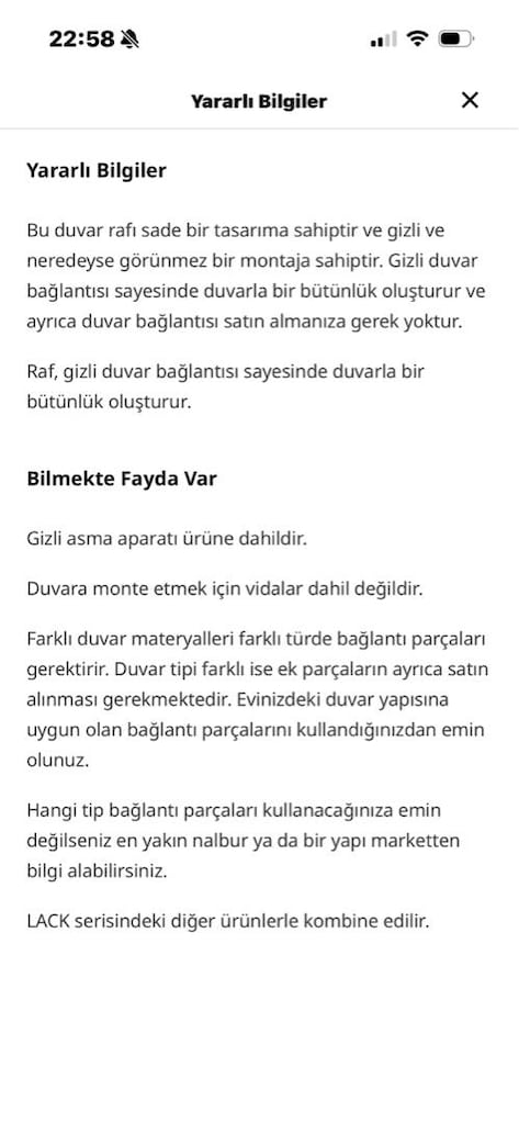 İkea lack raf 110x26 - 14