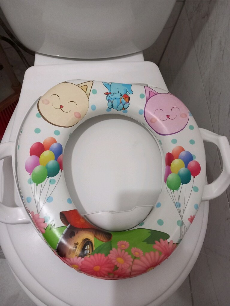 Çocuk klozet ve ayrıca normal klozet için Çocuk kapağı - 5