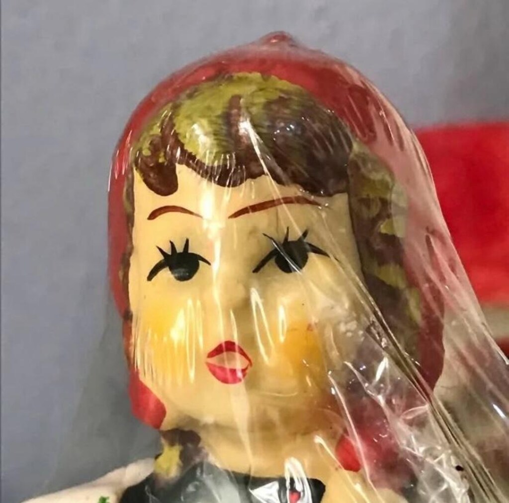 Antika Alman El Boyama & El Yapımı Koleksiyonluk Biblo Mum ~ SIFIR - 5