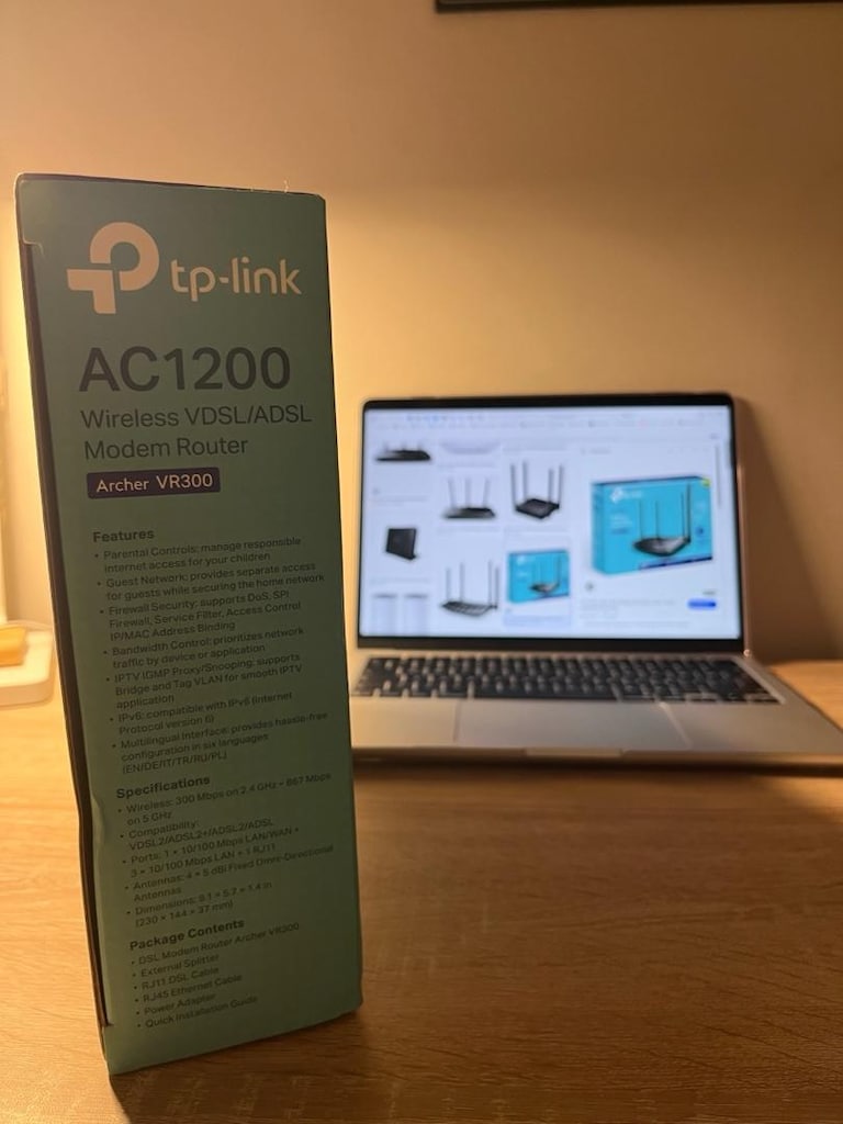 TP-Link VDSL/ADSL Modem Router – Hiç Kullanılmamış - 4