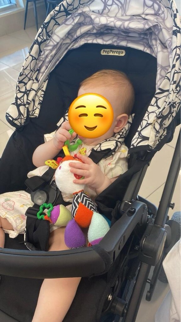 PEG PEREGO İtalyan Bebek Arabası, Müslin Örtü HEDİYE - 5