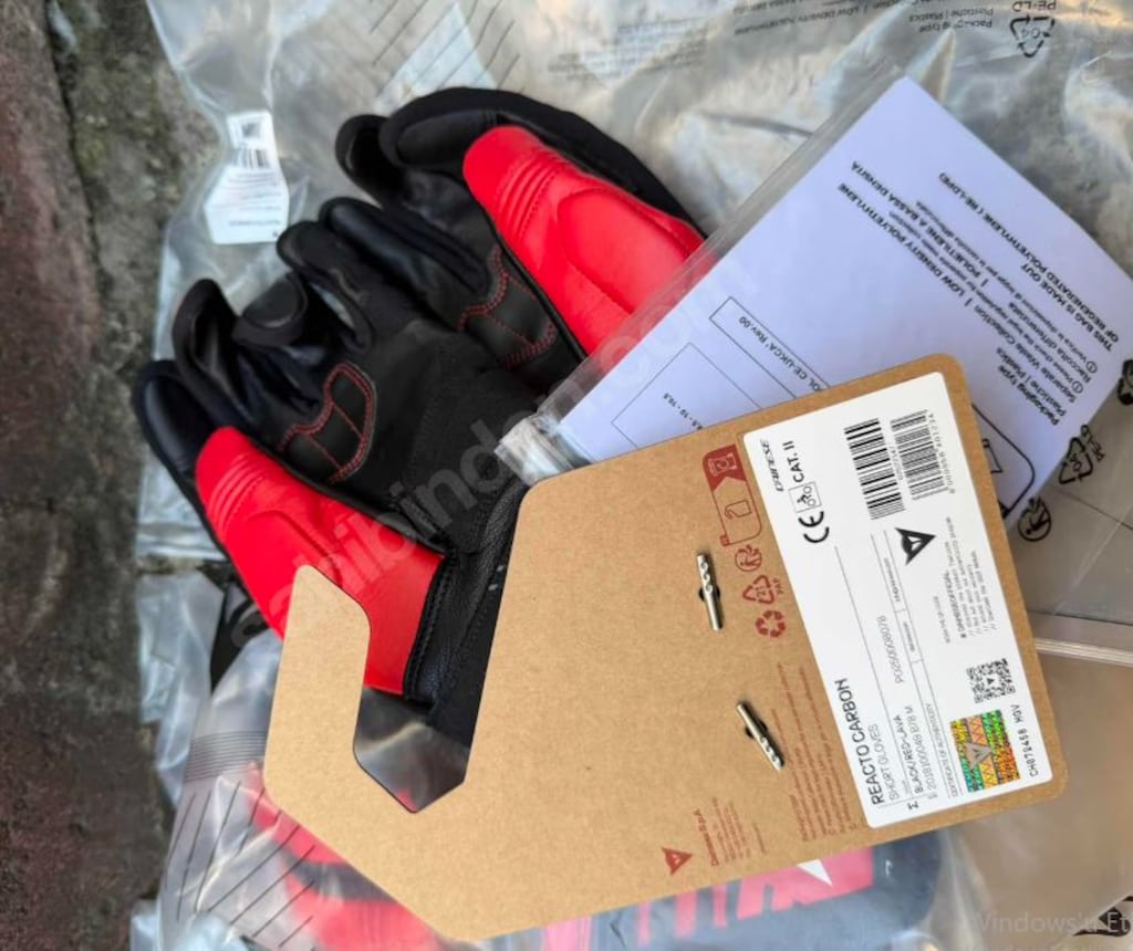 CARBON RED LAVA KISA ELDİVEN L BEDEN - 3