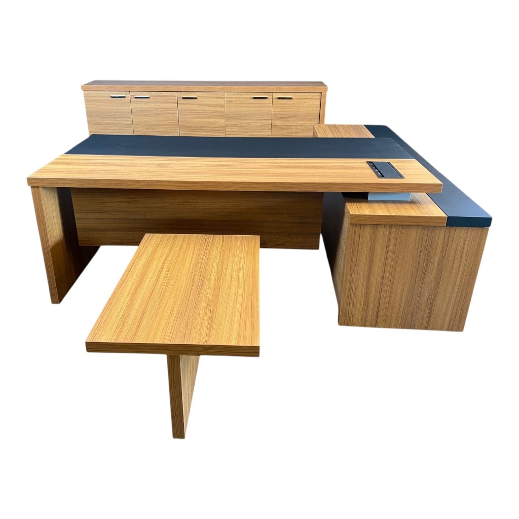ATOM OFİS - ART TEAK MAKAM TAKIMI - 160cm (2 YIL GARANTİ) - 4