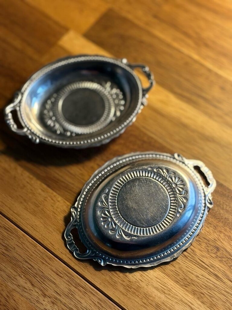 Vintage Metal Lokumluk Seti - 2