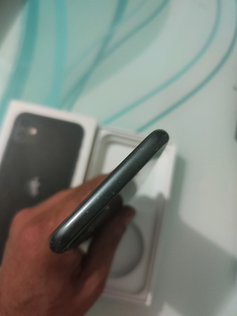 KARTA TAKSİT İPHONE 11 64 GB PİL 72 KUTU VE ŞARJ ALETİ MEVCUT - 7
