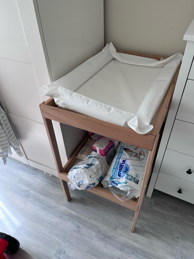 İkea Sniglar Beşik, Alt Değiştirme Masası, Yataş Mini Twiny Yatak - 2